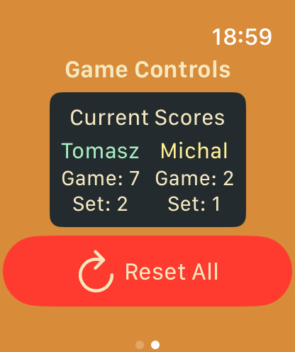 Lazy Score - Watch Settings